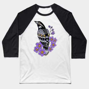 Forget Me Not Raven Baseball T-Shirt